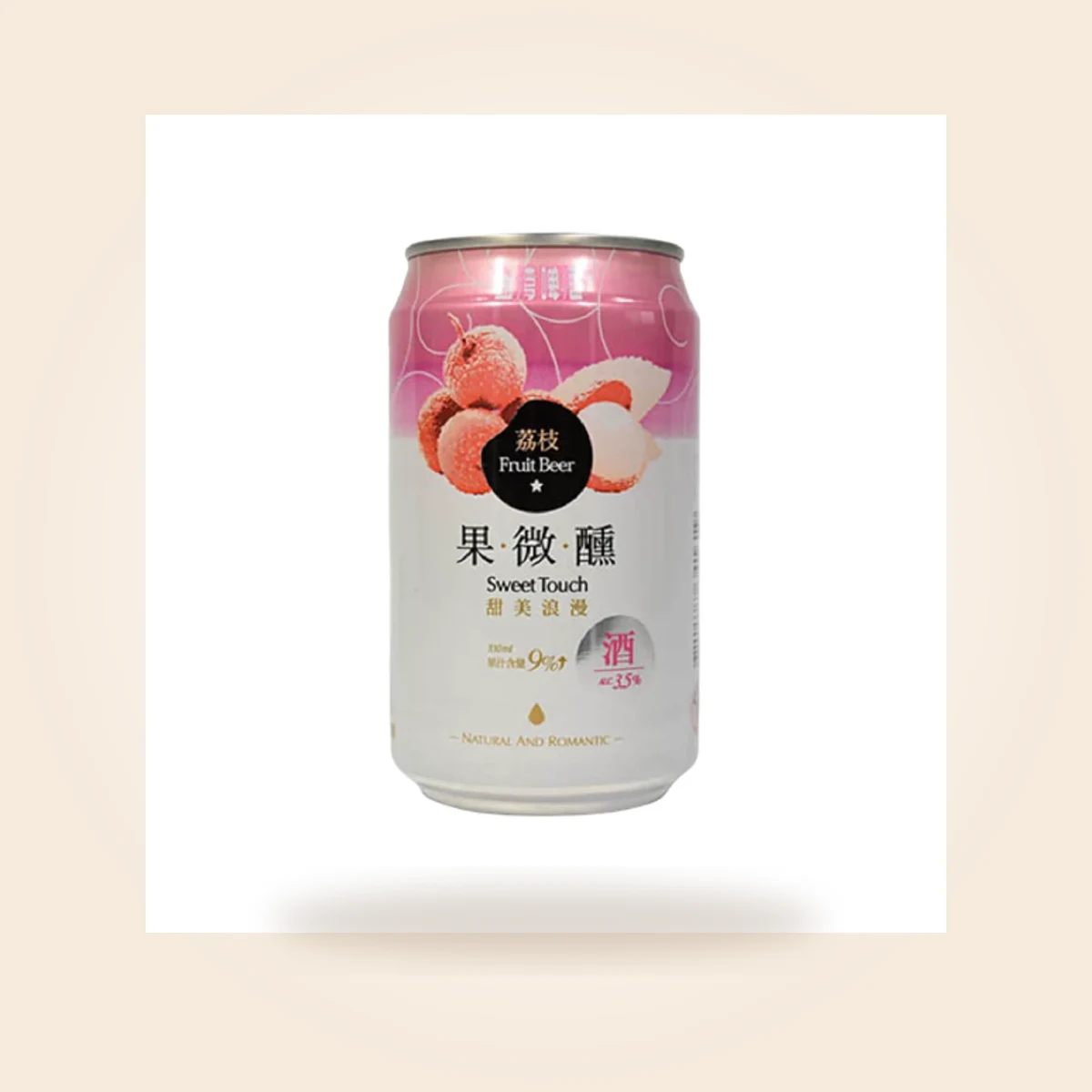台湾ビールライチ(台灣啤酒荔枝口味)