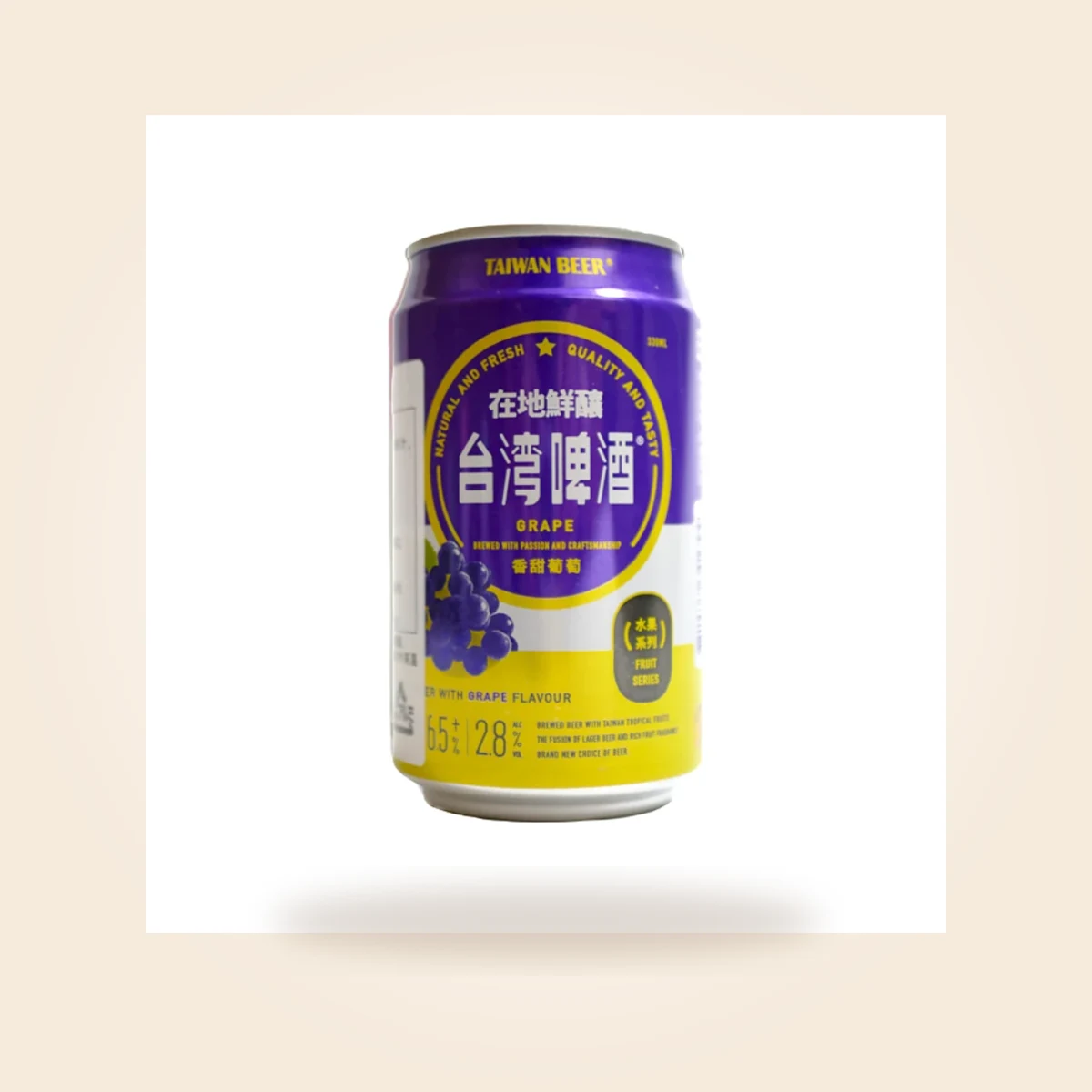 台湾ビールぶどう(台灣啤酒葡萄口味)