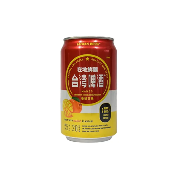 台湾ビールマンゴー(台灣啤酒芒果口味) 1